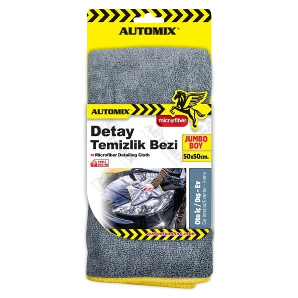 AUTOMİX 44525 DETAY TEMİZLİK BEZİ 50X50 ürün görseli 1