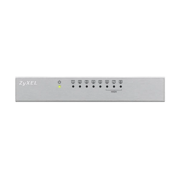 Zyxel ES108A V3 - 8 Port 10/100 Metal Kasa Switch ürün görseli 1