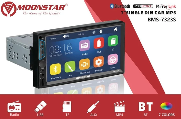 Android Double Teyp 7 Inç -Kameralı Tofas Seri Double BMS-7323S ürün görseli 1