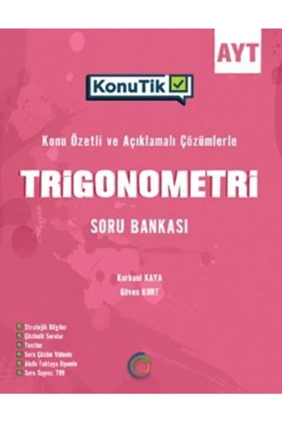 Ayt Konutik Trigonometri Soru Bankası ürün görseli 1