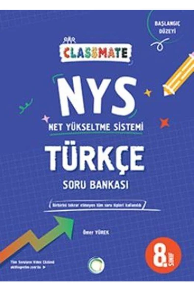 8. Sınıf Classmate Nys Türkçe Soru Bankası ürün görseli 1