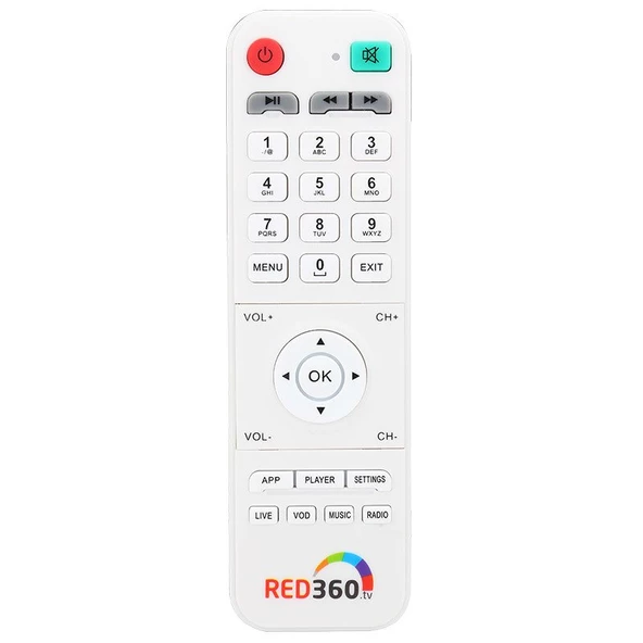 REDLİNE RED360 IPBOX UYDU KUMANDASI ürün görseli 1