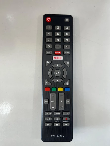 Botech Netflix-Youtube Tuşlu LCD-LED TV Kumandası ürün görseli 1
