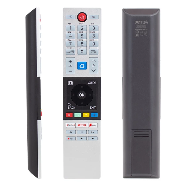 TOSHIBA CT-8533 NETFLIX-PLAY-RAKUTEN TV TUŞLU LCD-LED TV KUMANDA ürün görseli 1
