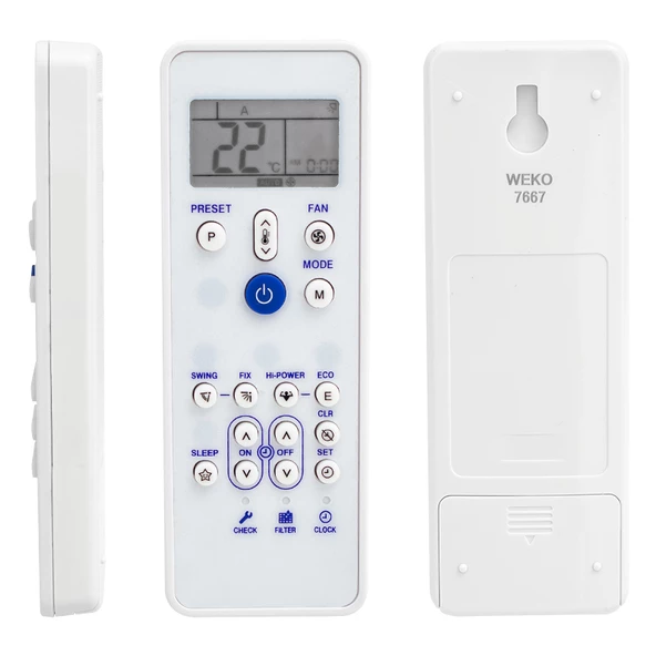 CARRIER KTKL004 KLİMA KUMANDASI ürün görseli 1