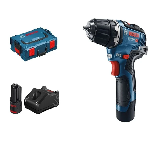 Bosch 06019H8002 Gsr 12V-35 3.0 Ah Çift Akülü Vidalama Makinesi ürün görseli 1