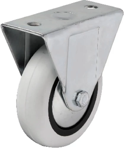 Hts 355 - 75x25 mm PVC Makaralı Sabit Teker 4 Adet ürün görseli 1