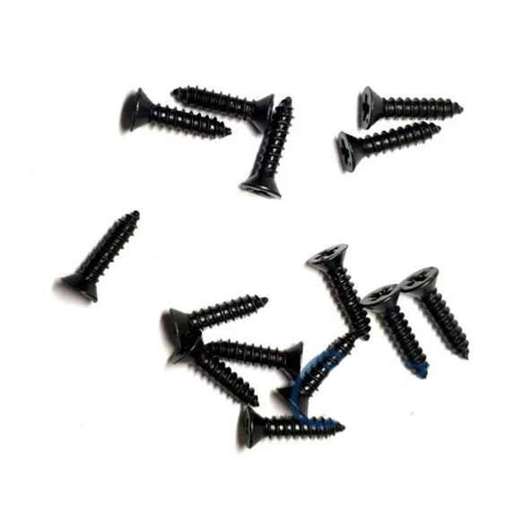 Klips, Menteşe, Ayak, Ağaç, Sunta Vidası 2,2x7,5mm - Siyah 1000 Adet ürün görseli 1