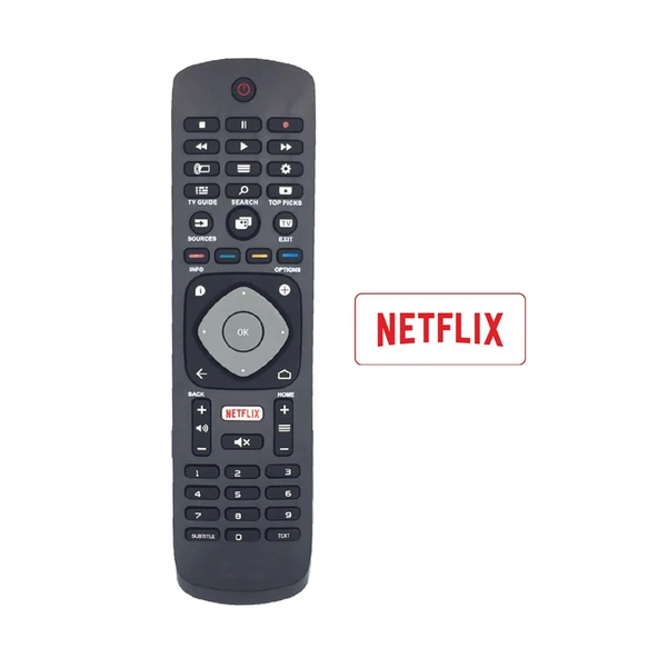 PHILIPS NETFLIX TUŞLU LCD-LED TV KUMANDA - Resim 2