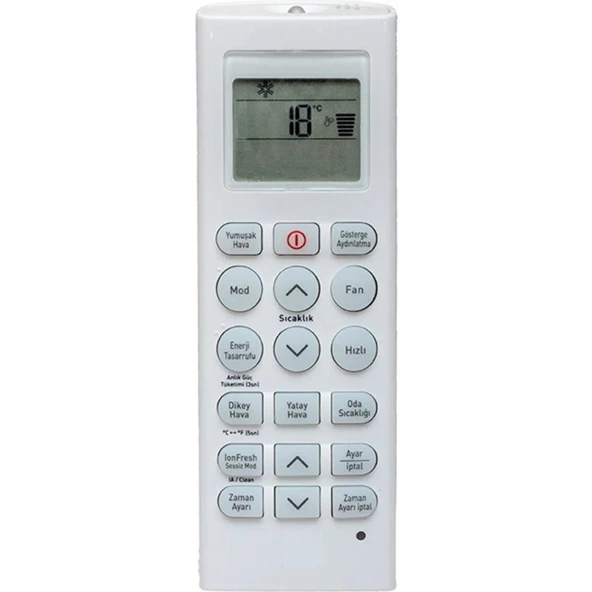 ARÇELİK BEKO LG KLİMA KUMANDASI ürün görseli 1