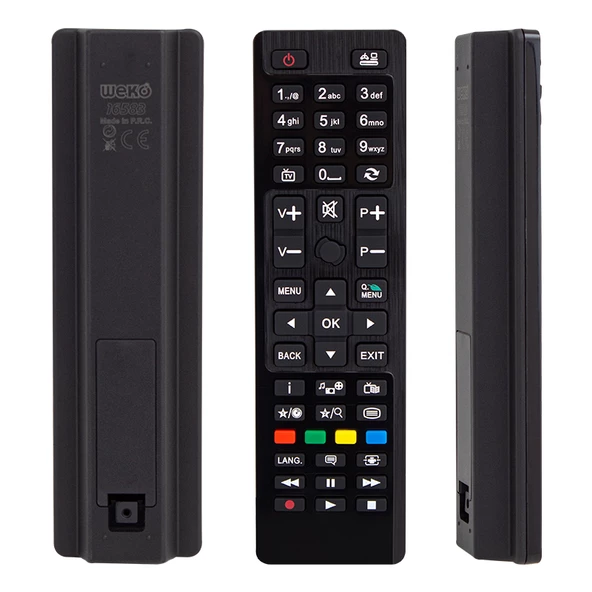 HI-LEVEL PANASONIC SİYAH TUŞLU LCD LED TV KUMANDA ürün görseli 1