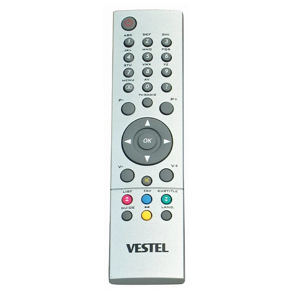 VESTEL 3600 FTA UK510 DVB2 UYDU KUMANDASI ürün görseli 1