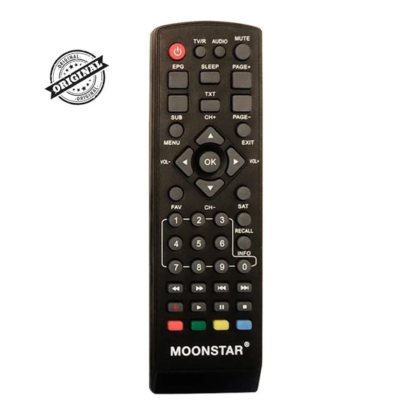 Moonstar DSR-6500 Falcon HD Uydu Alıcı Kumandası ürün görseli 1