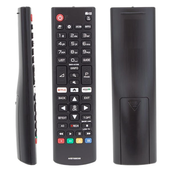 LG NETFLIX-AMAZON TUŞLU LCD-LED TV KUMANDA (AKB75095308CAS65BN708) ürün görseli 1