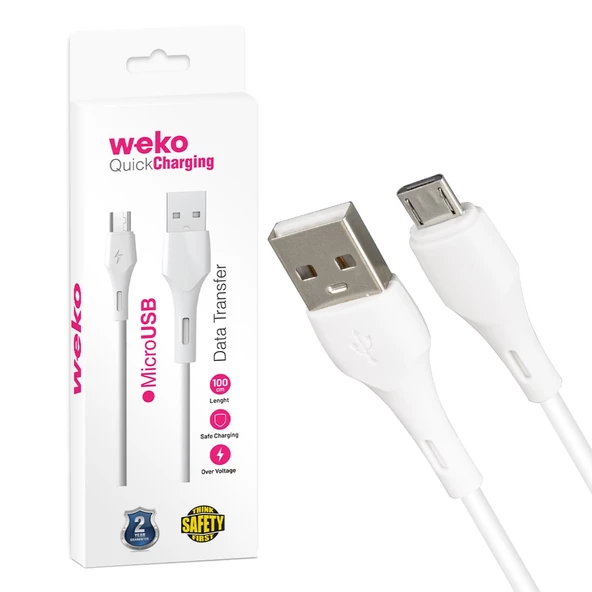 WEKO WK-22017 USB TO MICRO USB 1 MT ŞARJ KABLOSU KUTULU (NO:5) ürün görseli 1
