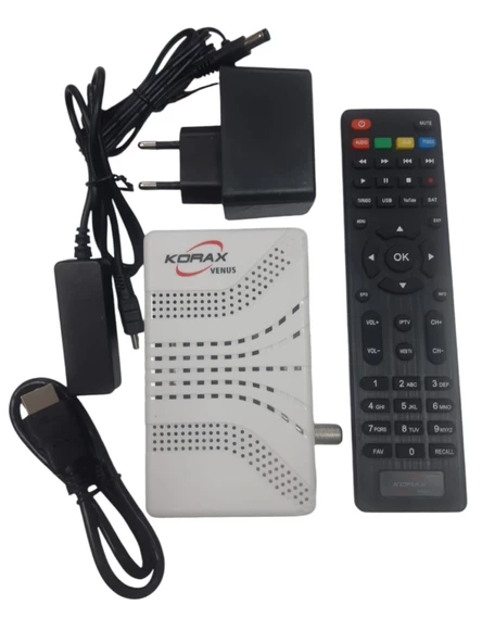 KORAX VENÜS FULL HD ÇANAKLI ÇANAKSIZ İNTERNETLİ UYDU ALICISI ürün görseli 1