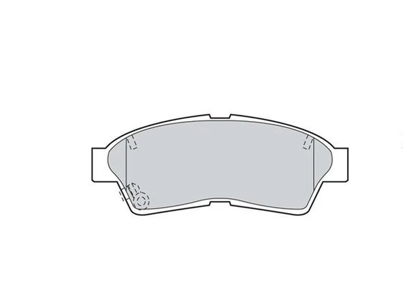 Toyota Corolla Ön Fren Balata (1992-2002) 1.6, 1.3, 1.4 0446512550 ürün görseli 1