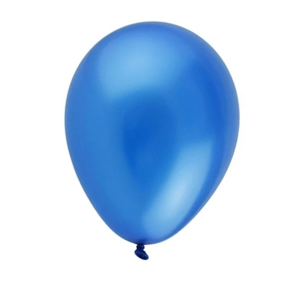 BALONEVI BALON 12 ınc METALIK MAVI 100 LU ürün görseli 1