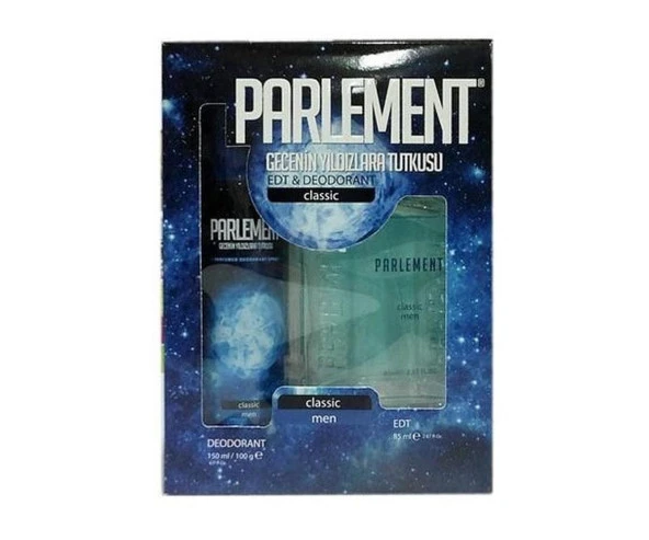 Parlement Classic Erkek Parfüm Deodorant Seti 2'li Paket ürün görseli 1