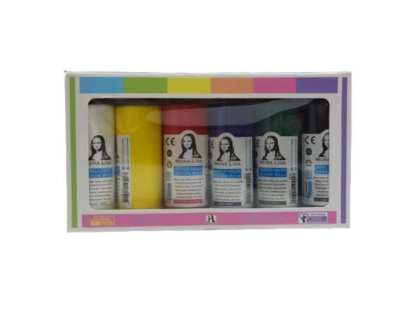 SUDOR AKRILIK BOYA MONALISA 6X70 ML SISE SD1006 ürün görseli 1