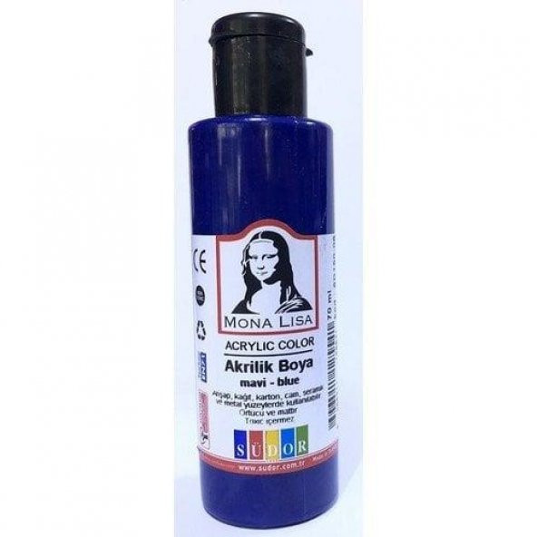 MONA LISA AKRILIK BOYA 70 ml PRUSYA MAV (SD150-06) ürün görseli 1