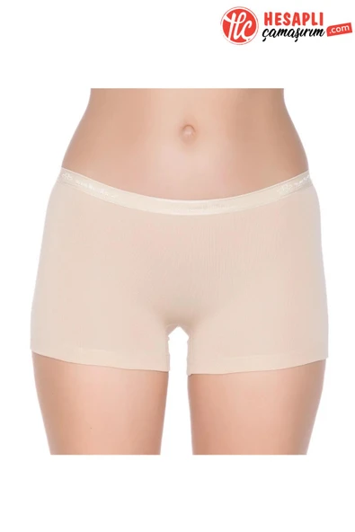Yıldız 3630 Kadın Ten Modal Pamuklu Rahat Kemerli Boxer ürün görseli 1