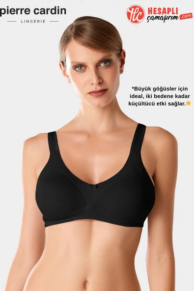 Pierre Cardin Premium Kadın Toparlayıcı Büyük Göğüsler İçin İdeal İki Beden Kadar Küçültücü Kutulu Sütyen ürün görseli 1
