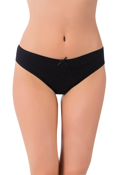 Lüx Drm 3150 Kadın Bambu Nefes Alan Kumaş Yüksek Bel Bikini 1 Adet ürün görseli 1