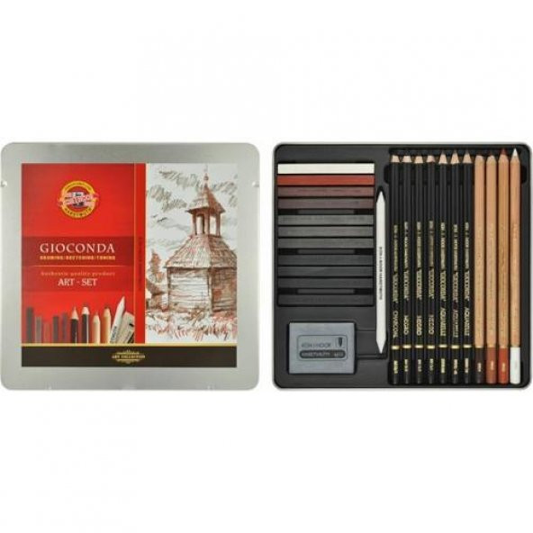 Koh-I Noor Set For Sketching 24 Pcs 8899 ürün görseli 1