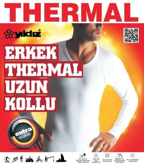 Yıldız 266 Ekru Termal Uzun Kol - Resim 2