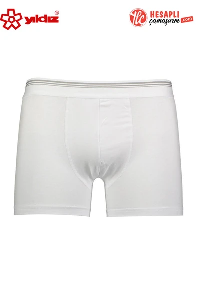 Yıldız 365 Premium Seri Erkek Pamuklu Rahat Esnek Likralı Formen Tekli Boxer ürün görseli 1
