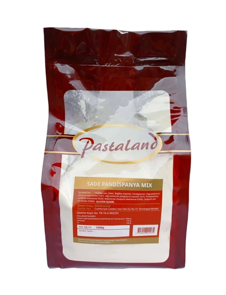 Sade Pandispanya Mix 1 Kg - Resim 3