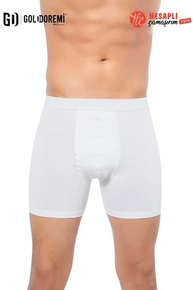 Gd Goldoremi 692 Premium Seri Erkek Pamuklu Likralı Yüksek Kalite Paçası Katlanmaz Zeus Boxer ürün görseli 1