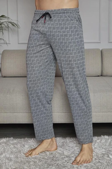 KLY 169 Jakarlı Tek Pijama Alt - Resim 3