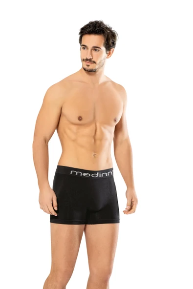 Modinn Erkek Dikişsiz Mikrofiber Nefes Alan Kumaş 1 Adet Boxer ürün görseli 1