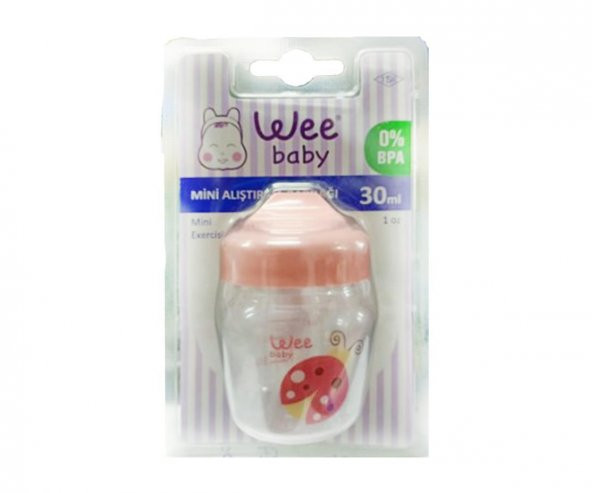 Wee Baby Mini Alıştırma Bardağı 30 Ml - Pembe ürün görseli 1