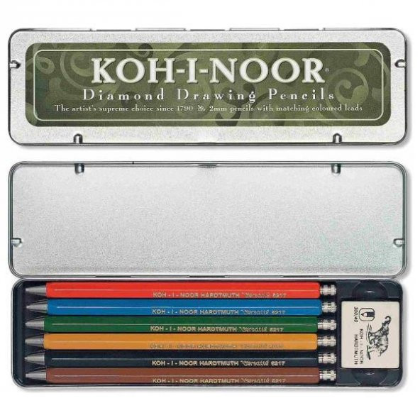Koh-I Noor Set Of Mechanical Pencils 5217 6 ürün görseli 1