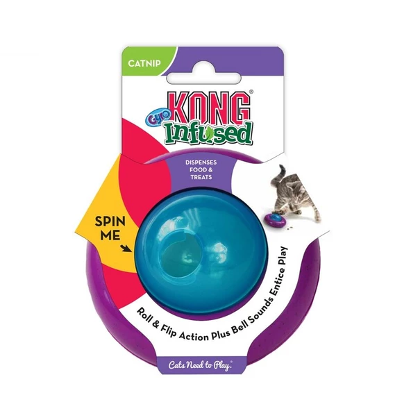 Kong Infused Cat Gyro Kediotlu ve Zilli Kedi Oyun  Topu ürün görseli 1