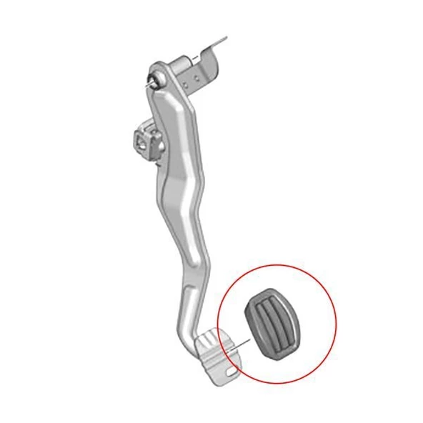 Fiat Doblo Fren Pedal Lastik (2022-2025) 1.5 9832133980 ürün görseli 1