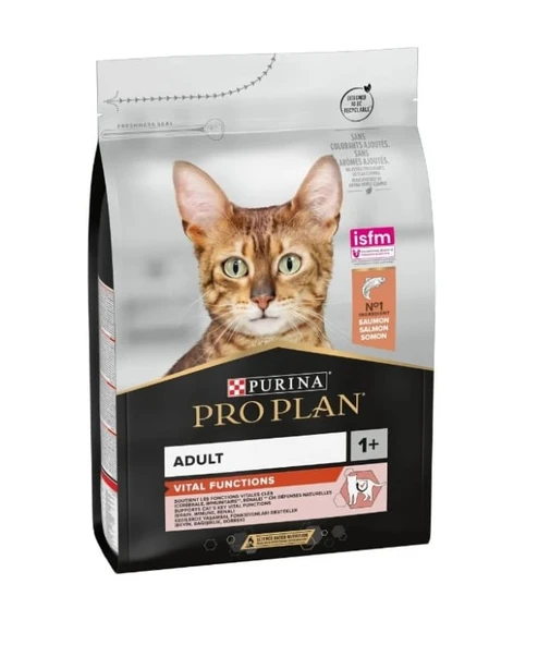 Pro Plan Adult Vital Functions Somonlu Yetişkin Kedi Maması 2 KG Açık Mama ürün görseli 1