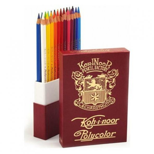 Koh-I Noor ColouRed Pencils Retro 3824 24 ürün görseli 1
