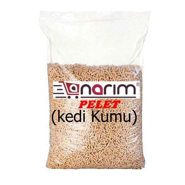 Narım Pelet Çam Peleti Kedi Kumu 15 kg ürün görseli 1