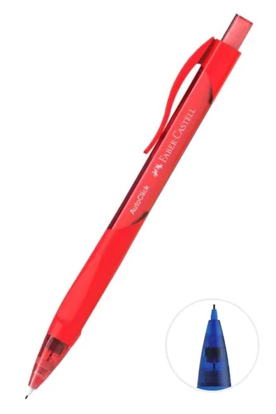Autoclick Uçlu Kalem 0.5 mm 1 Adet Faber 05 mm Auto Click Mekanik Uçlu Kalem Canlı Renkler Versati Kalem ürün görseli 1