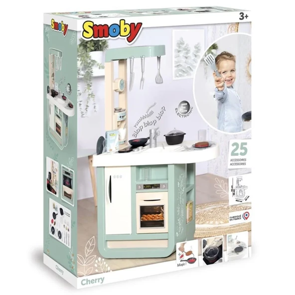 Smoby Cherry Mutfak Seti 310914 - Resim 6