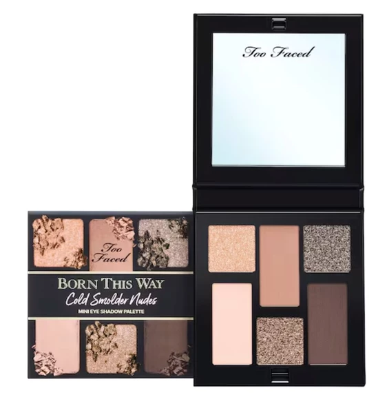 TOO FACED Born This Way Warm Ember Nudes COLD SMOLDER NUDES - Göz farı paleti ürün görseli 1