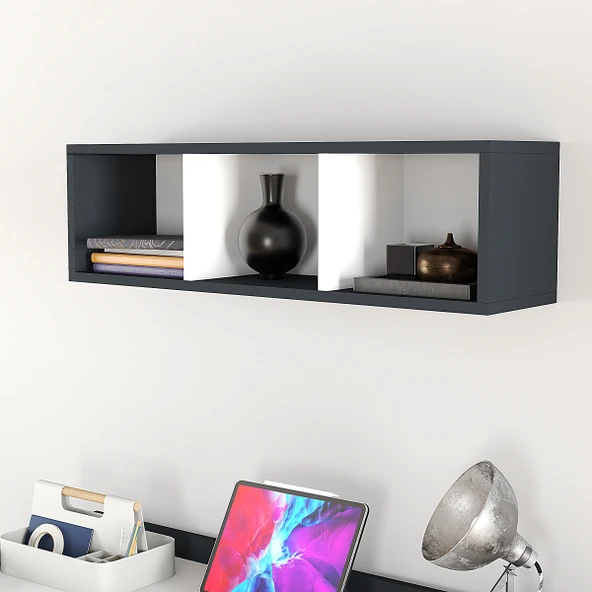 Roewood Duvar Rafı Kitaplık - Resim 3
