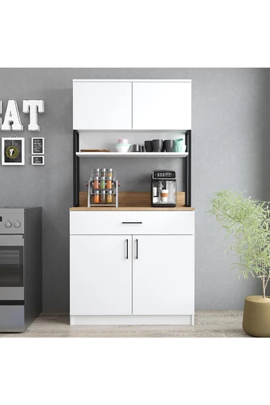 Roewood 2 Kapaklı Kahve Köşesi Ahşap ürün görseli 1