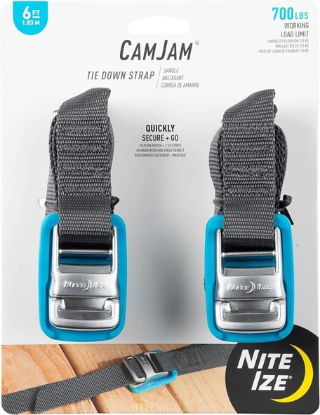 Nite İze CamJam Sabitleme Kayışı 183cm 2li Paket ürün görseli 1