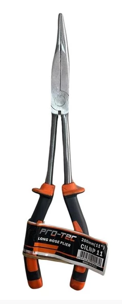PROTEC UZUN KARGABURNU EĞRİ UÇ 280 MM 1145 ürün görseli 1