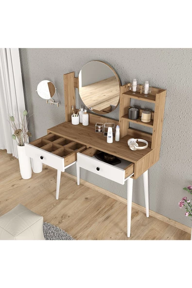 Roewood Efsane Makyaj Masası Ahşap ürün görseli 1